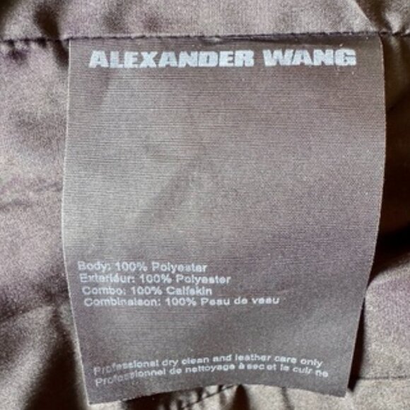 Alexander Wang Boucle Grey Winter Jacket - Picture 12 of 15